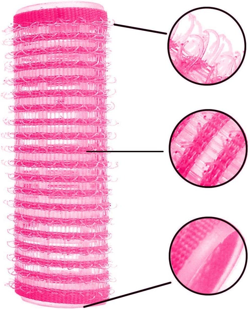 BESSEEK Hair Rollers  12 Pack Self Grip Salon Hairdressing Curlers  Diy Curly Hairstyle Colors May Vary  Small - Image 2