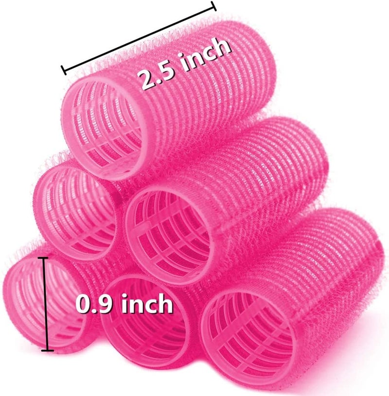 BESSEEK Hair Rollers  12 Pack Self Grip Salon Hairdressing Curlers  Diy Curly Hairstyle Colors May Vary  Small - Image 3