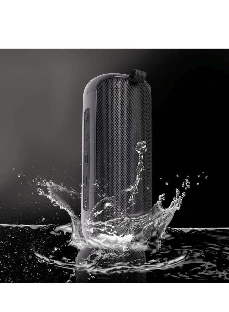AFRA AFRA Bluetooth Speaker, 12watts, Black, Plastic Body, Ultra Bass, Rgb Light Show, Ipx4 Waterpoorf, 3.7v/3000Mah Rechargeable Battery, AF-0012BSBK, 2 Years Warranty.  - Image 2