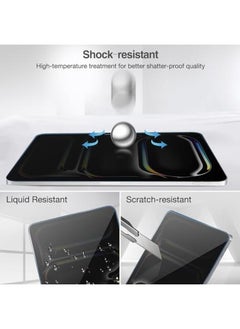 Procases 1 Pack Screen Protector For Ipad Pro 11 Inch M4 2024 Privacy Anti Spy Tempered Glass Film For Ipad Pro 11" 5Th Generation A2836 A2837 A3006  - Image 4