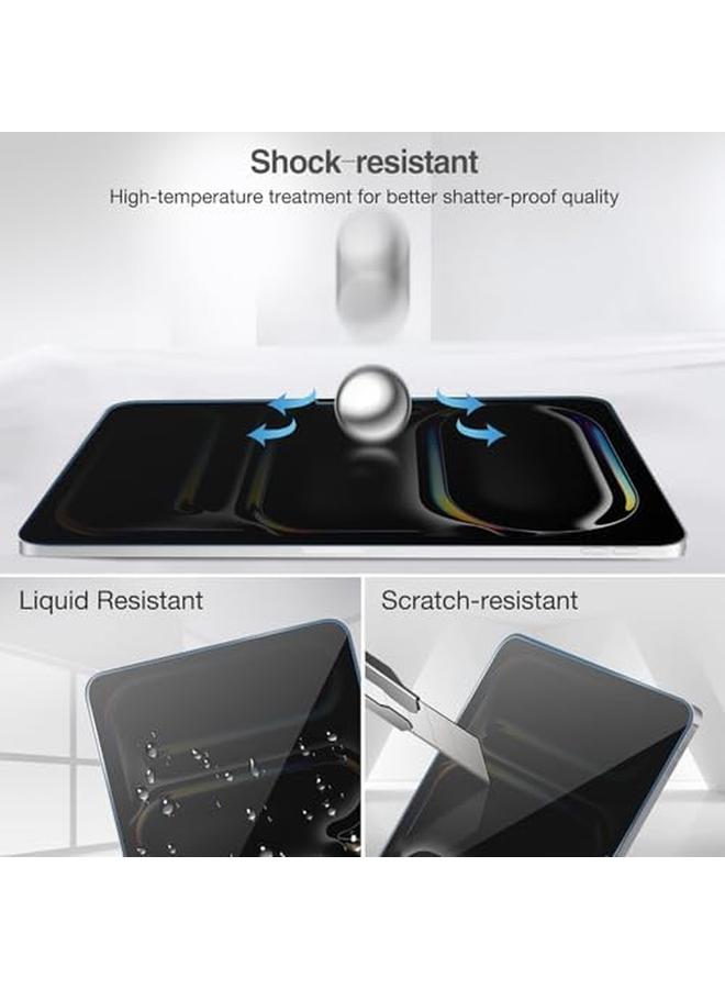 Procases 1 Pack Screen Protector For Ipad Pro 11 Inch M4 2024 Privacy Anti Spy Tempered Glass Film For Ipad Pro 11" 5Th Generation A2836 A2837 A3006 - Image 4