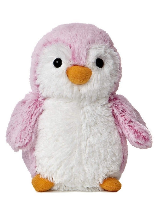 Aurora® Playful Pompom Penguin™ Brights Stuffed Animal - Vibrant Companions - Endless Fun - Pink 6 Inches - Image 4