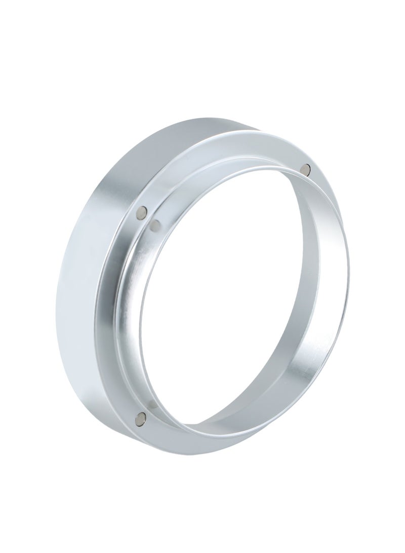 Dosing Ring for Coffee Powder Doser 58mm Portafilter Grinder Distributor Silver  - Image 1