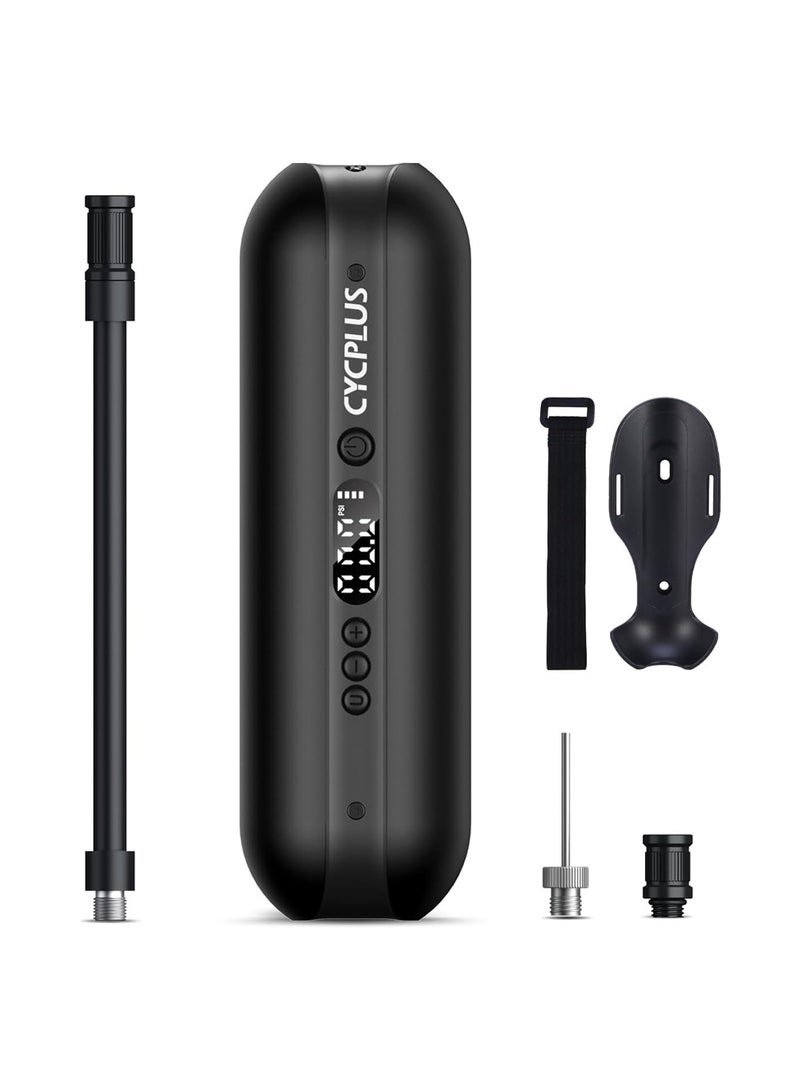 Portable Electric Air Compressor Pump Inflates Car & Bicycle Tires up to 150 PSI - Image 1