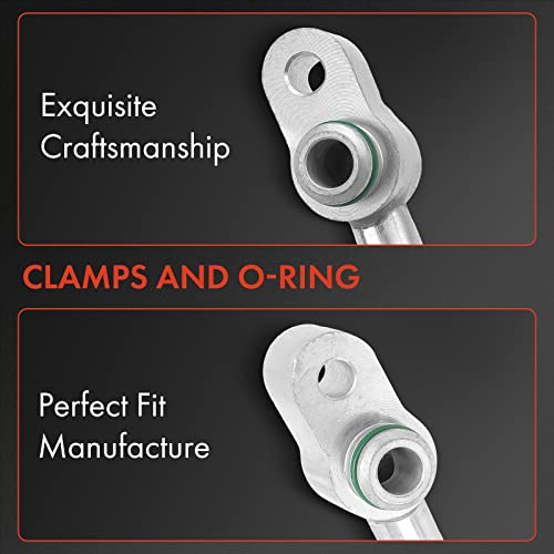 A-Premium A/C Discharge Line Hose Assembly Compatible with Honda CR-V CRV 2002-2006 L4 2.4L, Compressor to Condenser - Image 3