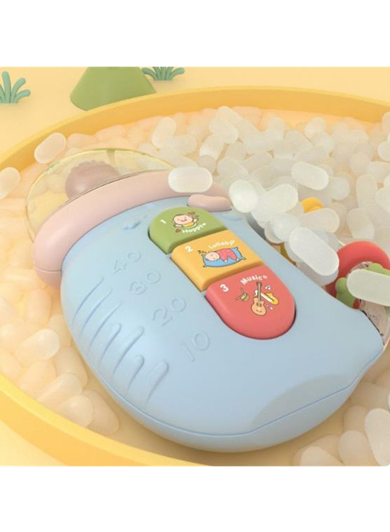 Baby Toy Newborn Light Music Electric Baby Bottle Rattle - Image 2