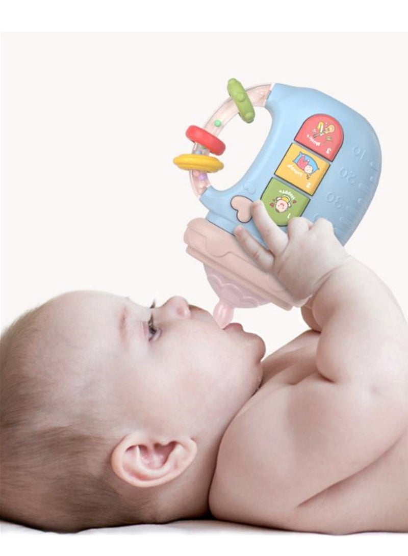 Baby Toy Newborn Light Music Electric Baby Bottle Rattle - Image 4