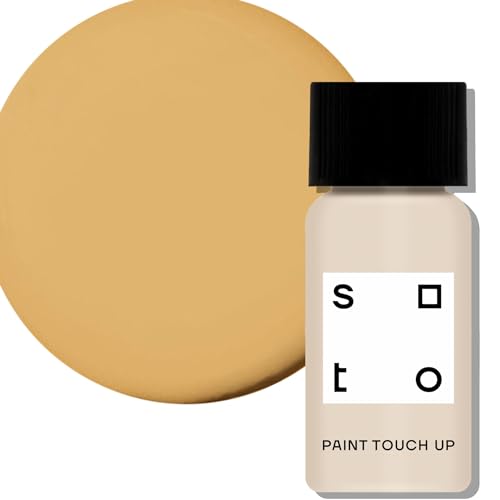 soto Yellow Paint Touch Up, Multi-Surface, Matte Finish (No. 40 Sun Melt) — 10 Milliliters of Scratch Repair for Furniture, Walls, Cabinets, Trim, Doors, Indoor/Outdoor - Image 1