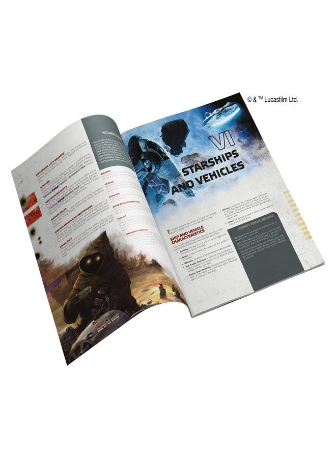 Asmodee Star Wars Edge of The Empire: Beginner Game - Embark on Galactic Adventures in a Complete Learn-As-You-Go Experience! Sci-Fi RPG, Ages 10+, 3-5 Players, 1 Hour Playtime - Image 5