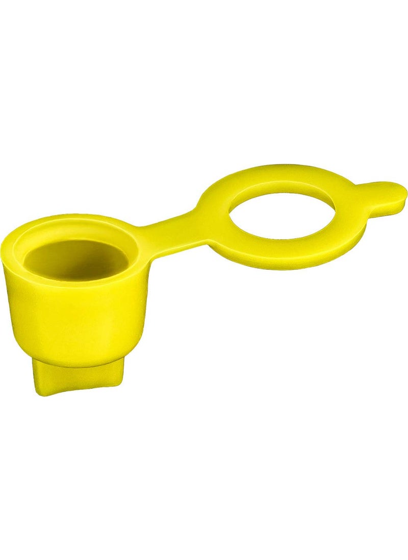 Clips AND FASTENERS 50 Grease Fitting Caps Yellow Polyethylene  - Image 1