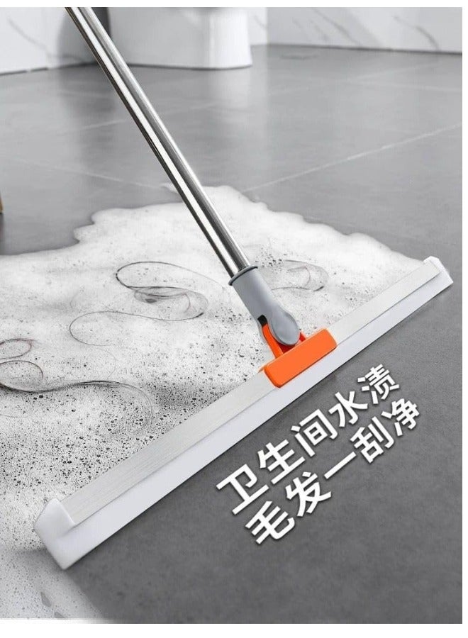 ممسحة سيليكون سحرية، ممسحة زجاجية وأرضية 2 في 1، قطعة أثرية جديدة لأرضية الحمام المنزلي (عرض الممسحة: 50 سم) - Image 5