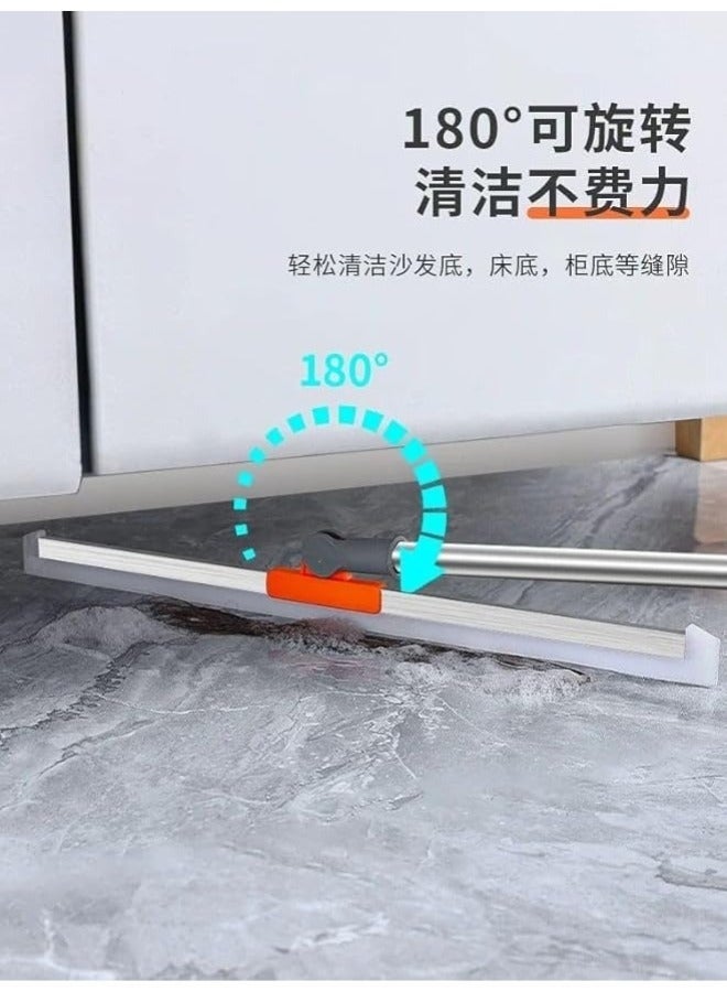 ممسحة سيليكون سحرية، ممسحة زجاجية وأرضية 2 في 1، قطعة أثرية جديدة لأرضية الحمام المنزلي (عرض الممسحة: 50 سم) - Image 2