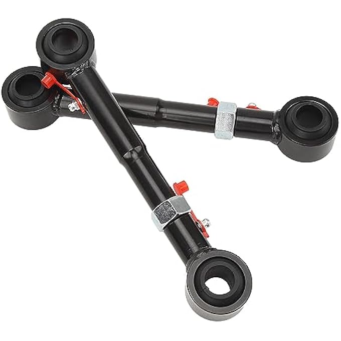 Sorandy Front Swaybar Quicker Disconnect System With 25In To 6In Adjustable Quicker Disconnect Sway Bar Links Compatible With Tj Jks 1997 To 2006 - Image 4