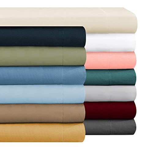 Superior Egyptian Cotton 1000 Thread Count Duvet Cover Set, Bed Covers, Includes 1 Duvet Cover with Button Closure, 2 Pillow Shams, Oversized Bedding Decor, King/California King, White - Image 5