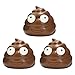 Deermon 3 Pack Cute Fidget Squeeze Poo Toy Stress Balls Gifts Stress Relief Sensory Funny Poop Shape Kids and Adults Fidget Joke Prank Toy for Party Favors - Image 2