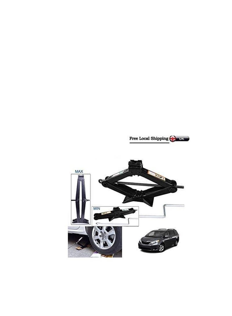 California formula-T Universal Fit Car Scissor Jack2.5 Ton  - Image 4