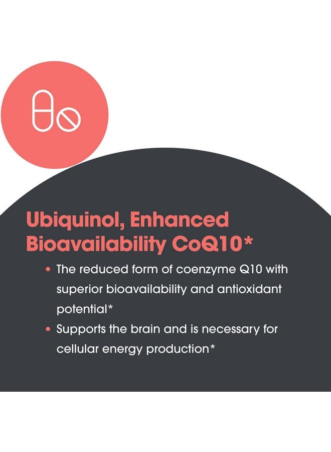 Allergy Research Group CoQH-CF Ubiquinol 100mg Supplement - Un-Oxidized CoQ10, Supports Cardiovascular Health, Immune System Support, Stable, Bioavailable, Softgels - 60 Count - Image 5