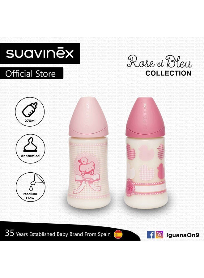 NIBEMINENT 2-Piece Feeding Bottles Set 270ML - Image 2