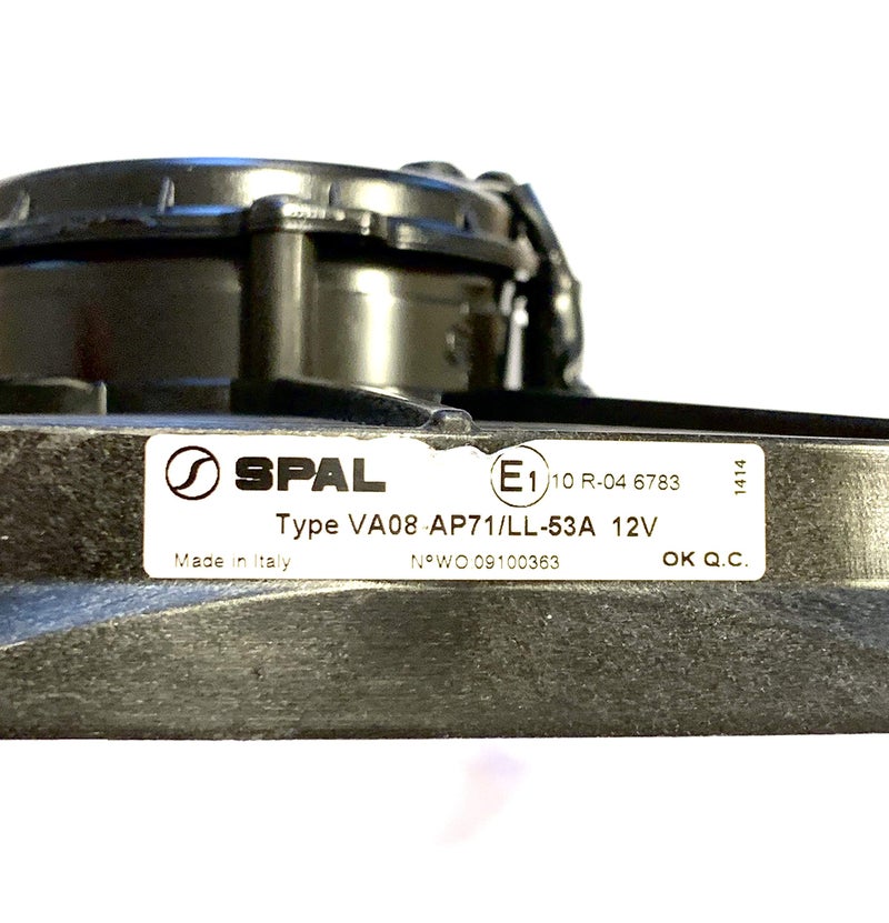 SPAL 30102042 14" Puller Fan 12 Volt High Performance Curved Blade 1864 cfm VA08-AP71/LL-53A - Image 4