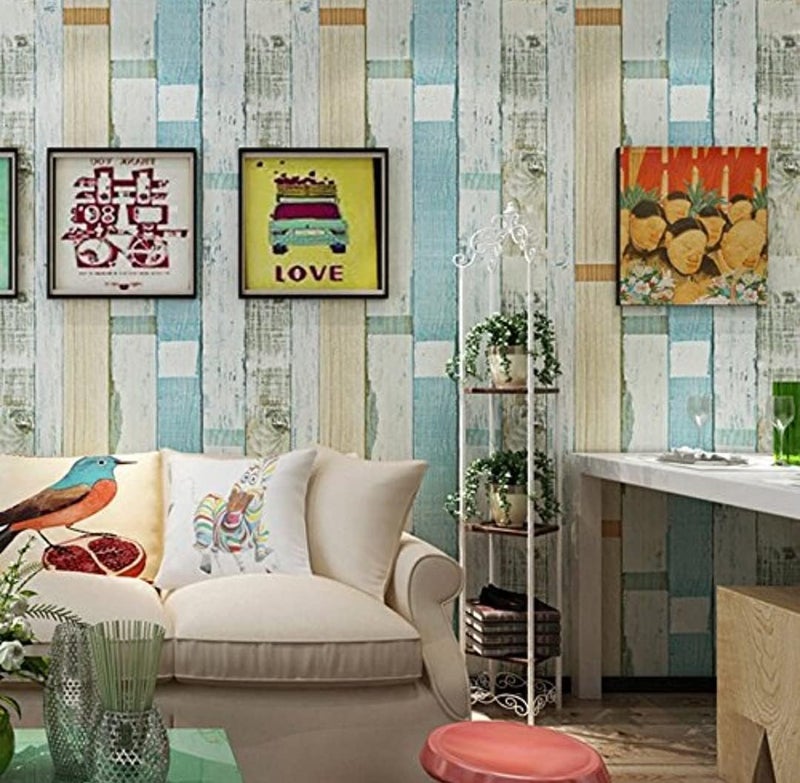 ROSASTELLA Self Adhesive Decorative Peel Stick Waterproof Wallpaper Wall Decor Removable Wall Paper for Living Room Hall Decoration PVC Vinyl DIY Contact Paper 45x304cm - Image 3