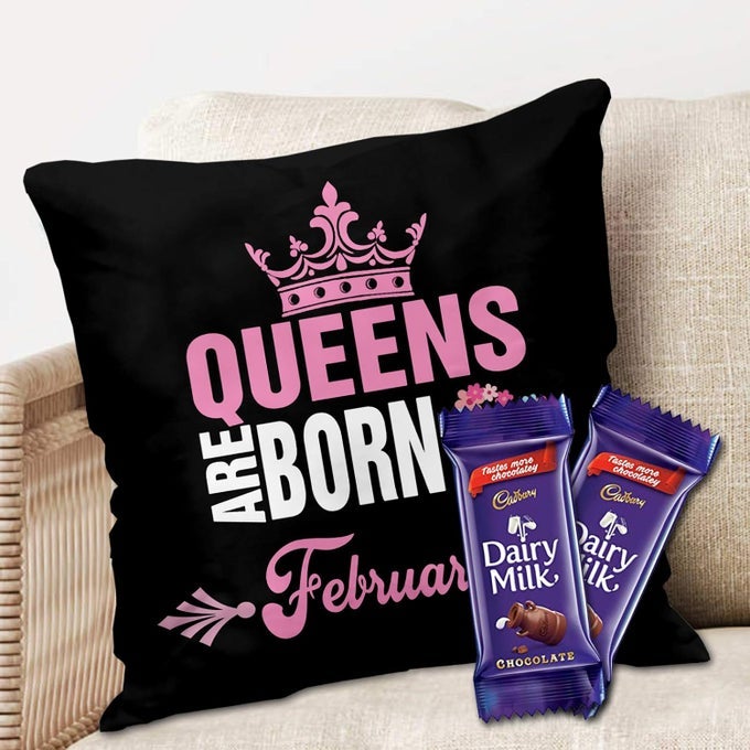 BIRTHDAY GIFTS PRINTED CUSHION 16 16 IN GIFT FOR SISTER BROTHER WIFE HUSBAND FRIEND MOTHER FATHER IZ20123