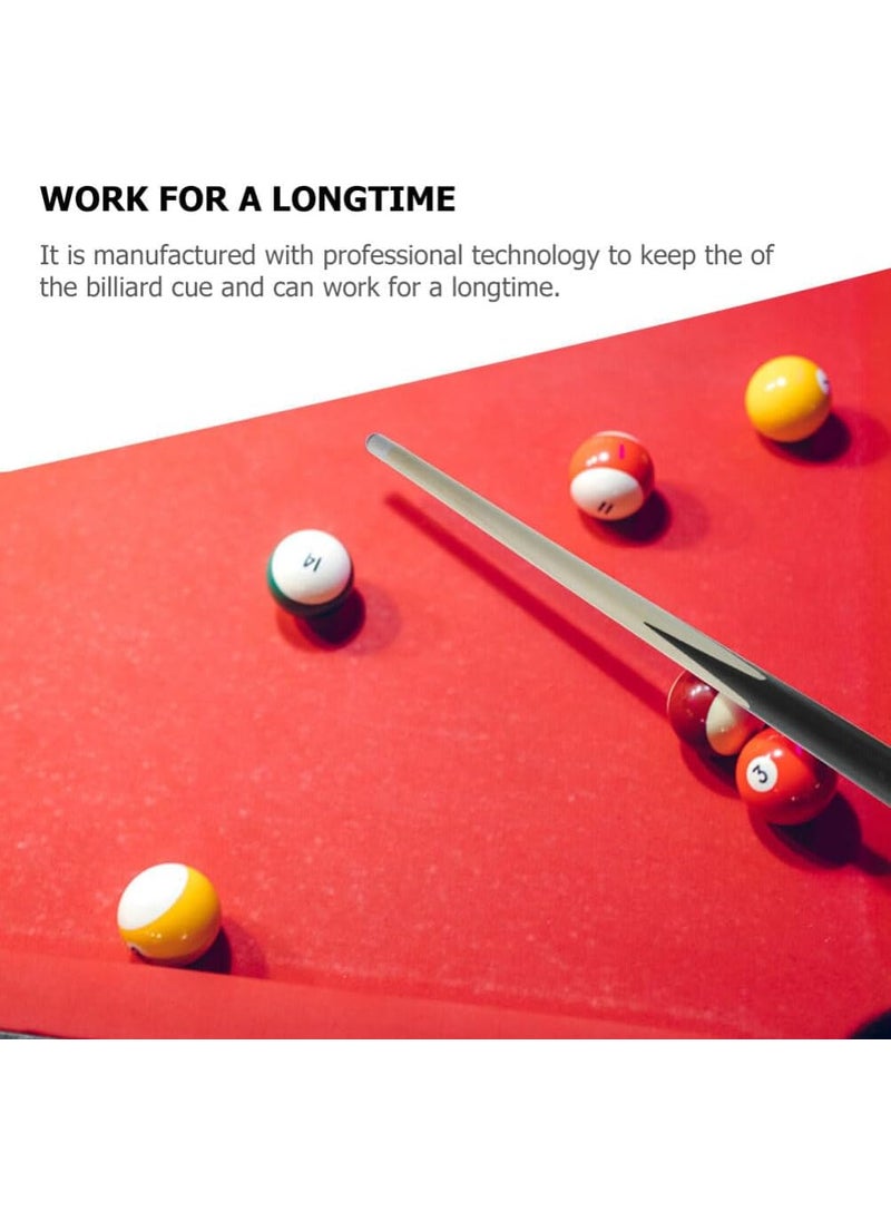 Vaguelly Vaguelly Shorty Pool Cues for Kids 48cm Wooden Billiard House Cue Sticks Children Mini Pool Cues Billiard Cue Sticks Short Practice Wood Snooker Cues 2pcs  - Image 5