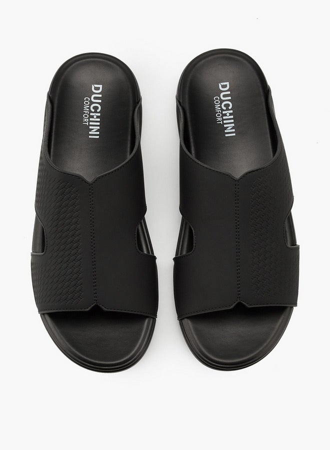 دوتشيني صنادل رجالية سهلة الارتداء بنقوش - Image 2