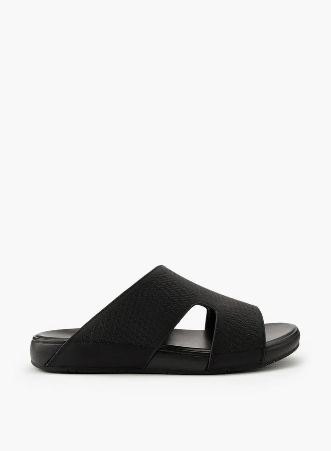 دوتشيني صنادل رجالية سهلة الارتداء بنقوش