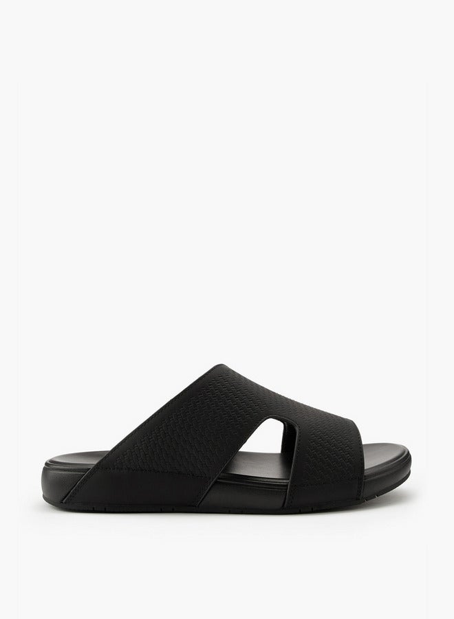 دوتشيني صنادل رجالية سهلة الارتداء بنقوش - Image 1