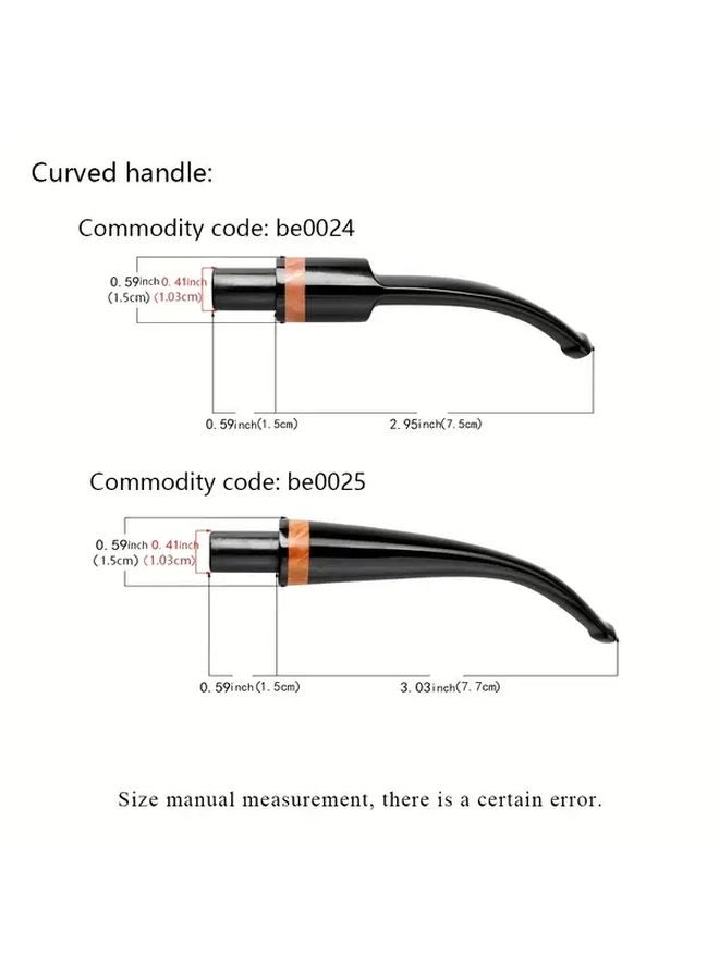 بديلة فوهة أنبوب الأكريليك Be0023 للشيشة للمقابض المستقيمة والمنحنية 3مم 9مم ملحق DIY محمول - Image 5