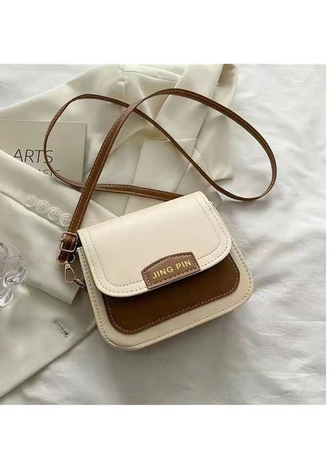 Advanced Korean version contrast colored small bag