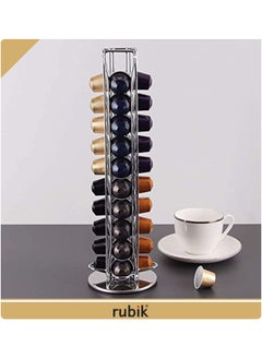 Rotatable Nespresso Coffee Capsules Holder Holder Storage Rack, Holds 40 Coffee Pods 37.5x11.5cm (Slim) - pzsku/Z6F096CA54919ABCFCB44Z/45/_/1703252496/a5b024f7-b3c1-42f5-86c7-2003a303526b