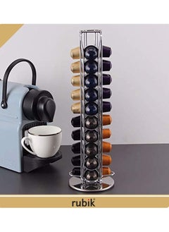 Rotatable Nespresso Coffee Capsules Holder Holder Storage Rack, Holds 40 Coffee Pods 37.5x11.5cm (Slim) - pzsku/Z6F096CA54919ABCFCB44Z/45/_/1703252496/d1e3a87e-135a-4b90-869e-8bdca4520599