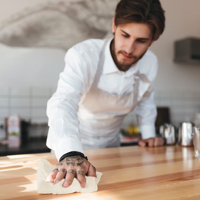 Utopia Kitchen Natural Flour Sack Towels [6 Pack - 28 x 28 Inch] 100% Cotton Tea Towels for Cleaning & Drying - Highly Absorbent Kitchen Dish Cloth - Image 2