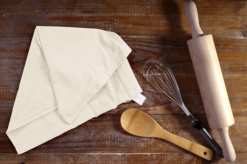 Utopia Kitchen Natural Flour Sack Towels [6 Pack - 28 x 28 Inch] 100% Cotton Tea Towels for Cleaning & Drying - Highly Absorbent Kitchen Dish Cloth - Image 3