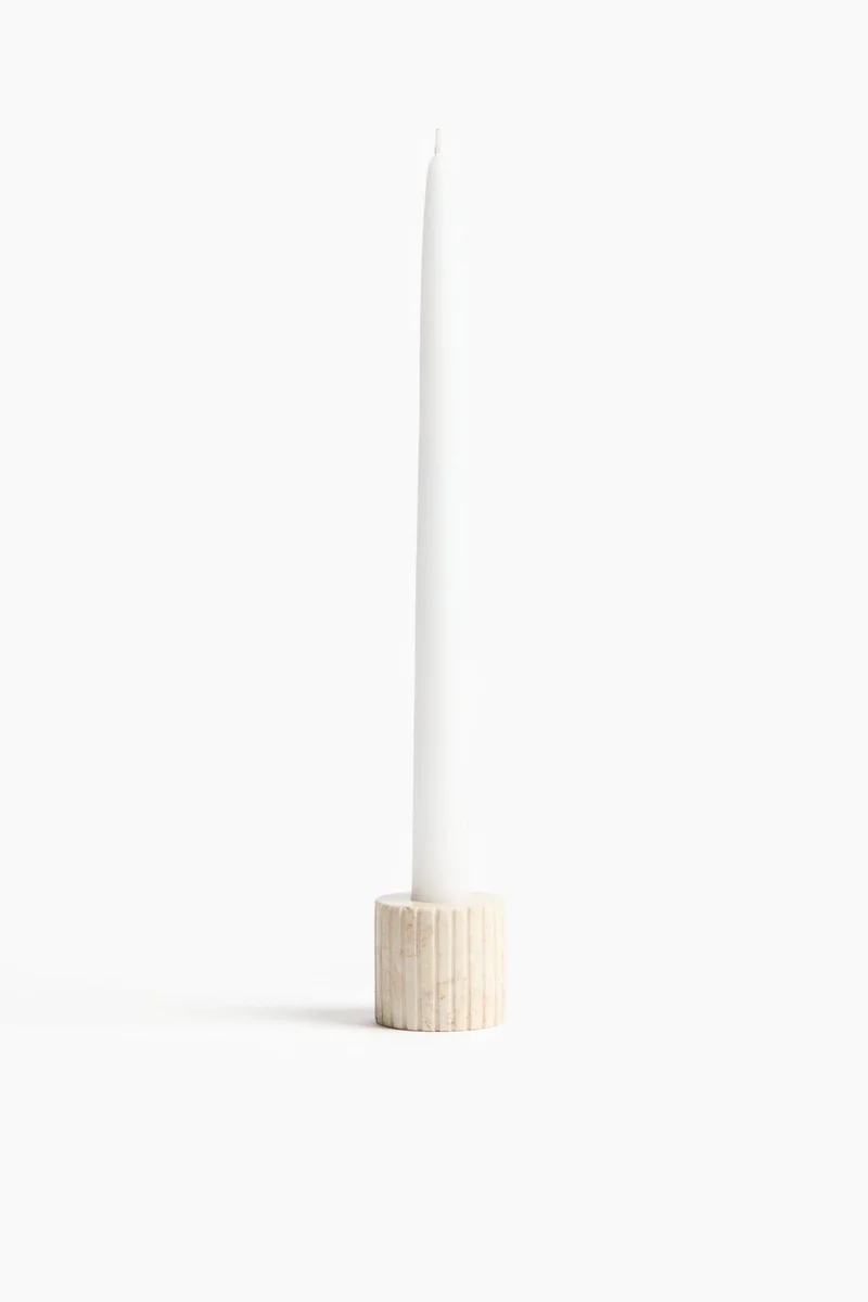 H&M Small marble candlestick