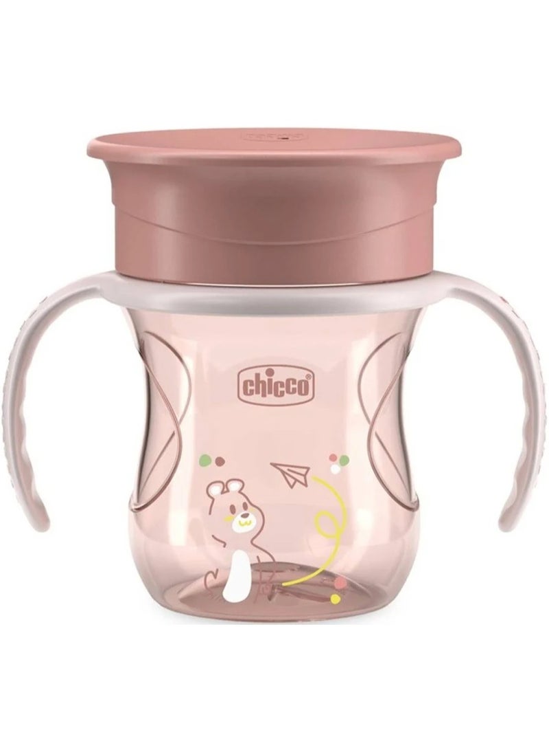 Chicco Mix & Match Perfect Cup 12m+ Pink 200ml - Image 1