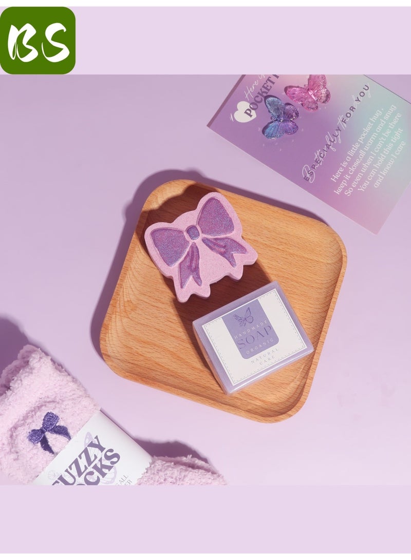 بي إس هدايا للعناية الذاتية للنساء، سلة هدايا للتعافي السريع، هدايا عيد ميلاد للنساء، باقة هدايا للاسترخاء في المنتجع الصحي، هدايا للتعبير عن الاهتمام، هدايا فريدة لعيد الأم للأم والصديقة والأخت والزوجة. - Image 5