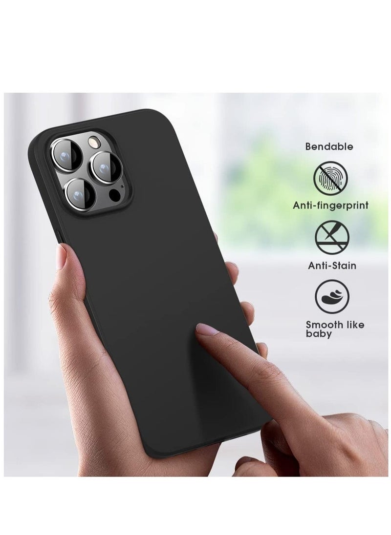 Raxoom Compatible iPhone 14 Pro Max Case Slim Fit Ultra-Thin [Guardian Series] Soft TPU Matte Finish Coating Phone Cases Lightweight Anti-Scratch Back Cover Grip 6.7" - Image 2