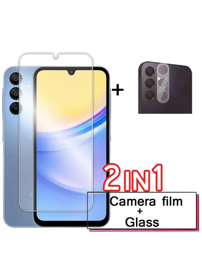 2 in 1 For Samsung galaxy A16 Screen protector& Camera Protection - High transparency full coverage security protector - Image 1