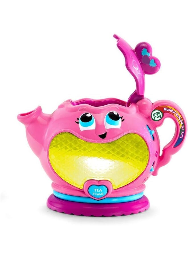 LeapFrog 603203 Musical Rainbow Party Learning Toy And Pretend Play Educational Tea Set For Children With Ssorter, Lights And Songs, Multi-Colour,115 X 300 X 273 Millimeters  - Image 2