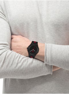 HUGO BOSS ساعة يد جلدية دائرية الشكل بعقارب للرجال 1530343 - 42 ملم  - Image 4