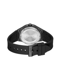 HUGO BOSS ساعة يد جلدية دائرية الشكل بعقارب للرجال 1530343 - 42 ملم  - Image 3