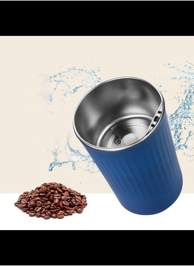 Generic - Mini Electric Kitchen Grinder Electric Coffee Grinders for Spices Seeds Herbs and Coffee Beans Spice Blender and Espresso Grinder Wet and Dry Grinder Stainless Steel - Image 1