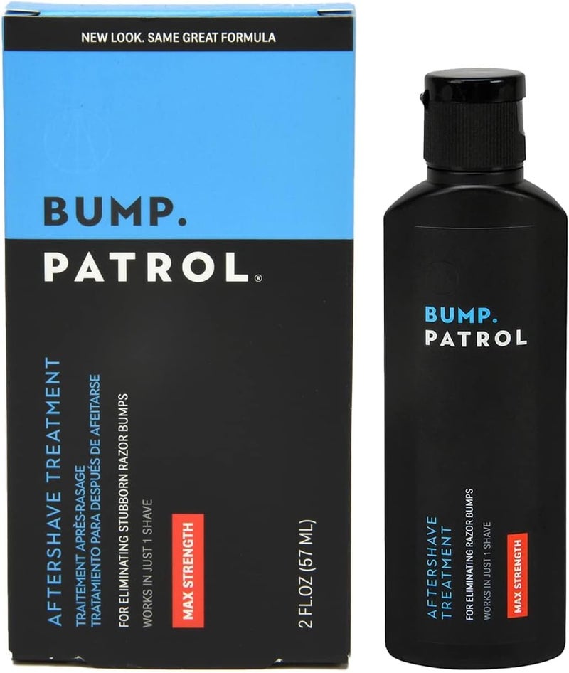 Bump Patrol Maximum Strength Aftershave Treatment - 2 Ounces for Eliminating Razor Bumps and Ingrown Hairs - Image 1