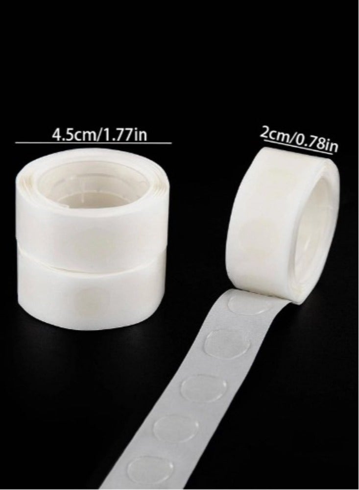 2 Pieces of Double-Sided Adhesive Dot Design Balloon Glue Roll, 2 Cm High - Image 2