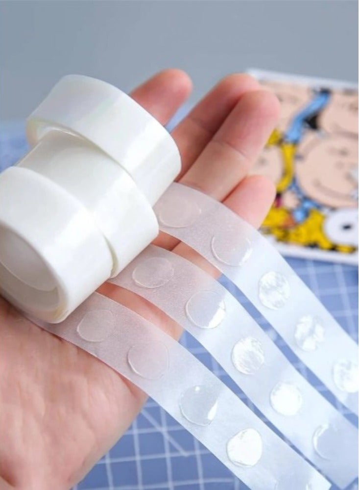 2 Pieces of Double-Sided Adhesive Dot Design Balloon Glue Roll, 2 Cm High - Image 1