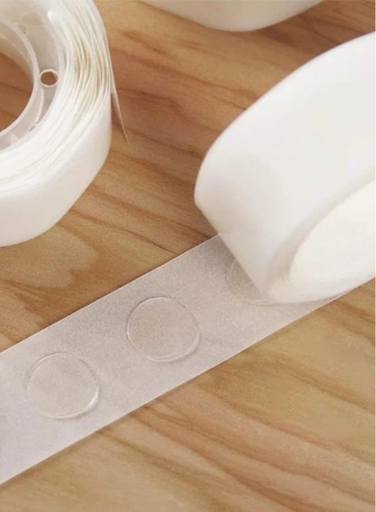 2 Pieces of Double-Sided Adhesive Dot Design Balloon Glue Roll, 2 Cm High - Image 5