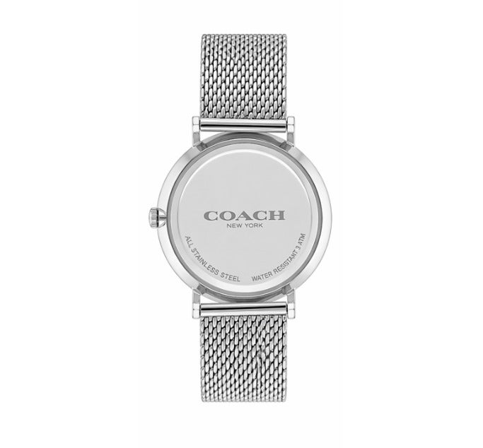 COACH Elliot stainless steel minimalist blue dial and a mesh bracelet Watch 14602437 - Image 4