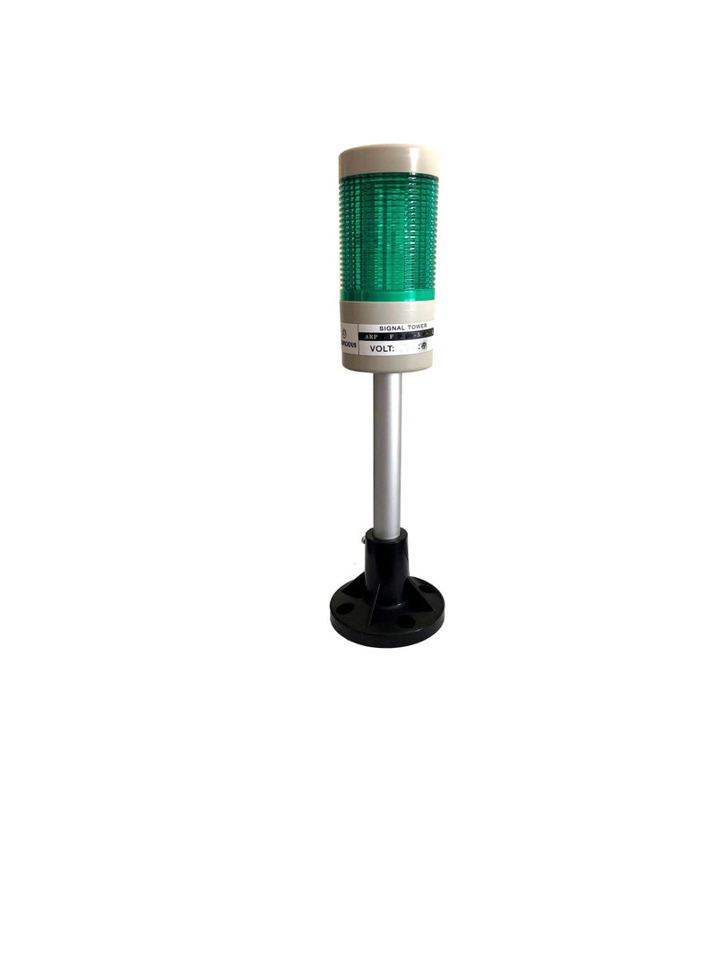 Auspicious Signal Tower Light 50mm Green Flashing Surface Mount ARPF5L Auspicious 24V  - Image 2